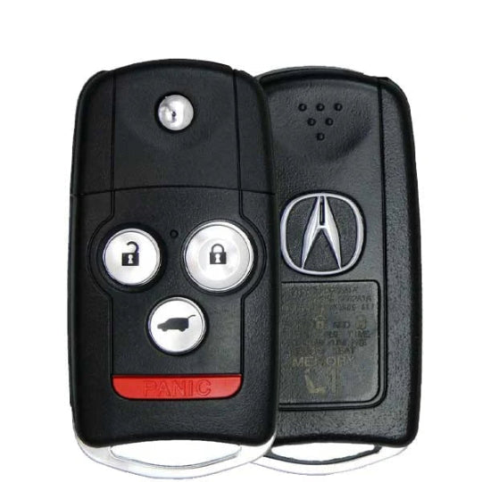 Acura MDX 2007-2013 OEM 4 Button Flip Key Remote N5F0602A1A | Driver 1