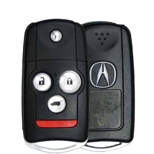 Acura MDX 2007-2013 OEM 4 Button Flip Key Remote N5F0602A1A | Driver 1