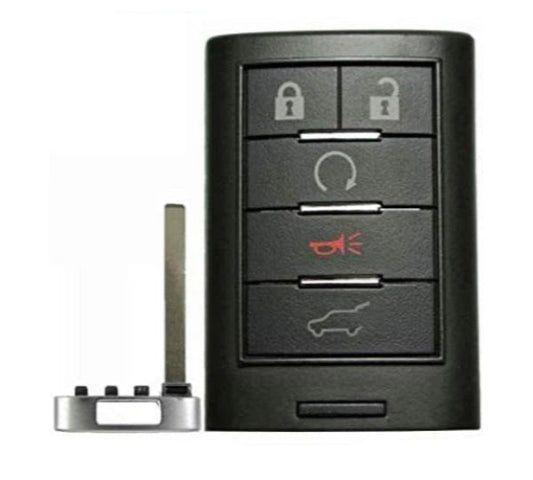 2010-2015 Cadillac SRX ATS XTS / 5-Button Smart Key / NBG009768 (AFTERMARKET)