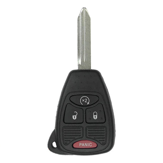 2004-2016 Chrysler Dodge Jeep / 4-Button Remote Head Key / OHT692427AA (AFTERMARKET)