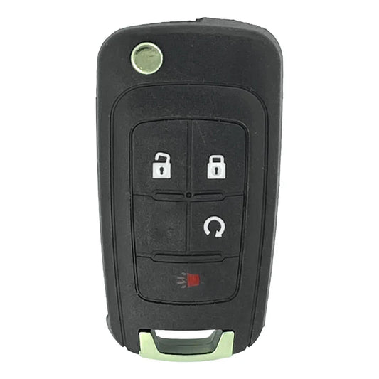 GM Chevrolet Buick 4 Button Flip Key Remote 2010-2021 For OHT01060512 | Aftermarket