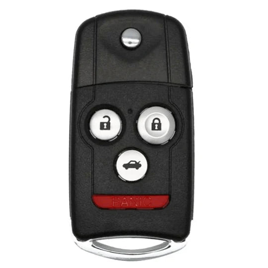 Acura ZDX 2007-2013 OEM 4 Button Flip Key Remote MLBHLIK-1T | Driver 1
