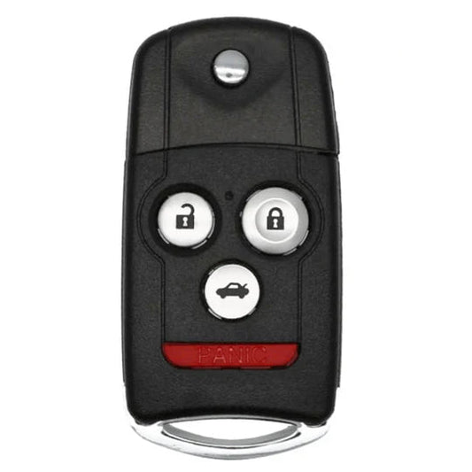 Acura ZDX 2007-2013 OEM 4 Button Flip Key Remote MLBHLIK-1T | Driver 1