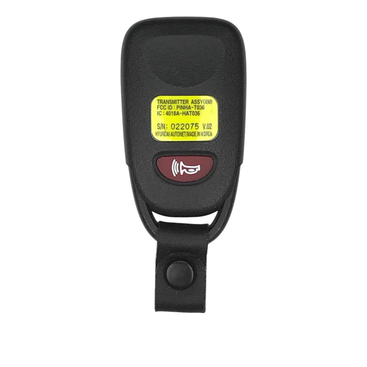 Kia Sorento 2011-2013 OEM 3 Button Remote PINHA-T036