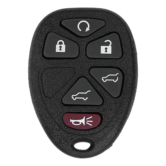 GM 6 Button Keyless Entry Remote 2007-2014 For OUC60270 / OUC60221 | Aftermarket