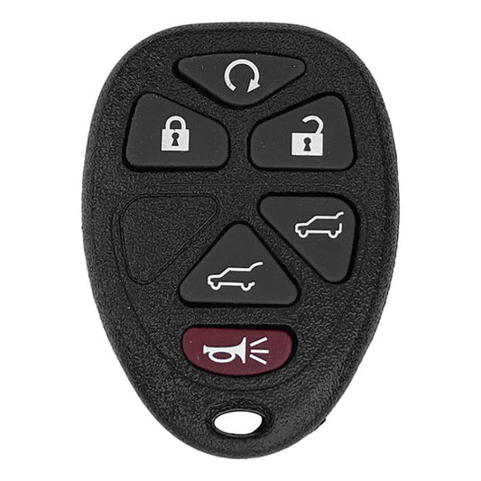 GM 6 Button Keyless Entry Remote 2007-2014 For OUC60270 / OUC60221 | Aftermarket