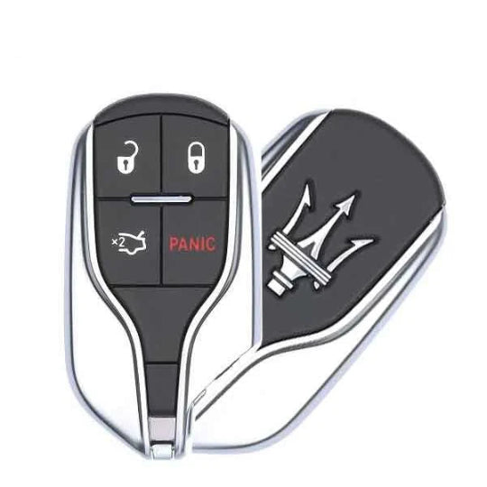 2014-2016 Maserati Ghibli / Quattroporte / 4-Button Smart Key w/ Panic / PN: 5923545 / M3N-7393490 (OEM)