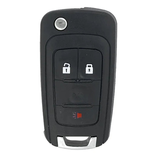 Buick Chevrolet GM 2010-2021 3 Button Flip Key Remote For OHT01060512 | Aftermarket