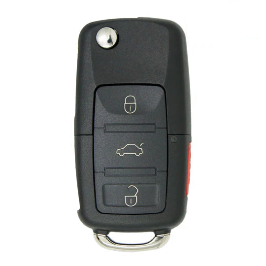 Ilco Look-Alike Volkswagen Beetle Golf Jetta Passat 4 Button Remote 2000-2001 Flip-VW-4B1